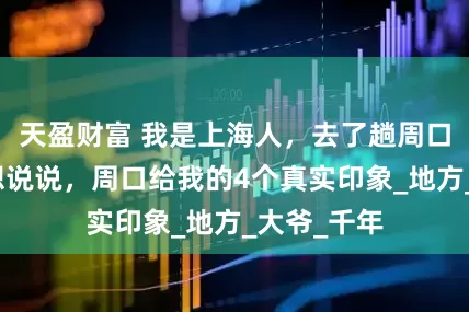 天盈财富 我是上海人，去了趟周口，忍不住想说说，周口给我的4个真实印象_地方_大爷_千年
