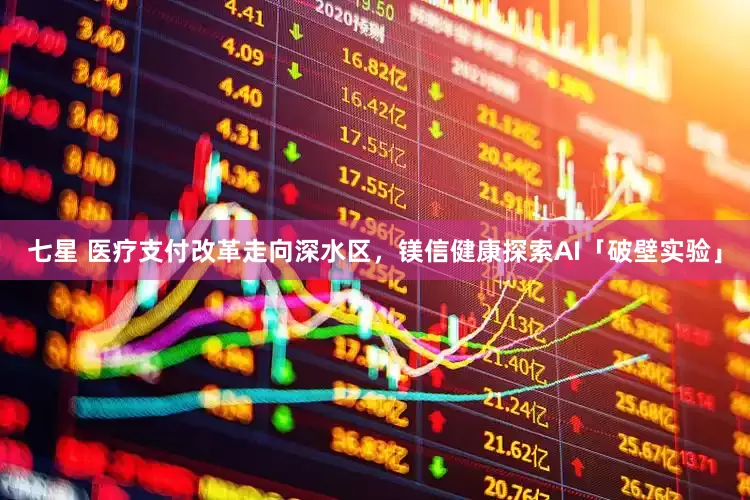 七星 医疗支付改革走向深水区，镁信健康探索AI「破壁实验」