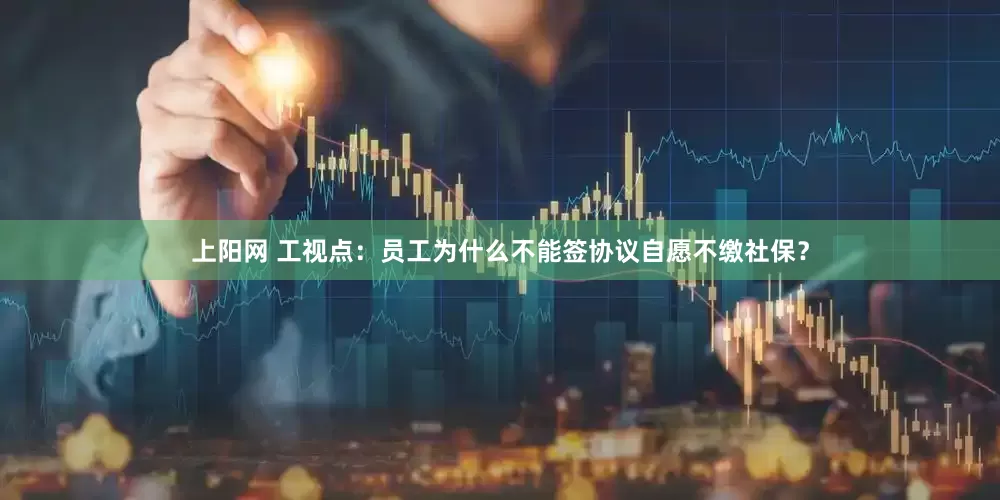 上阳网 工视点：员工为什么不能签协议自愿不缴社保？