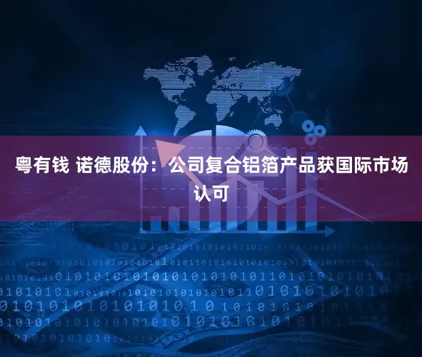 粤有钱 诺德股份：公司复合铝箔产品获国际市场认可